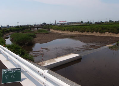 塩崎組の工事写真　渦井川水系　室川河川災害復旧工事