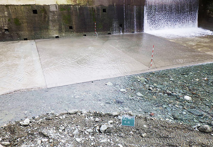 塩崎組の工事写真　加茂川水系（砂）谷川砂防施設防災・減災対策工事